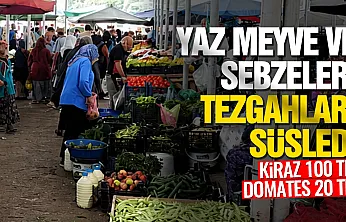 Çarşamba halk pazarında alışveriş hareketliliği