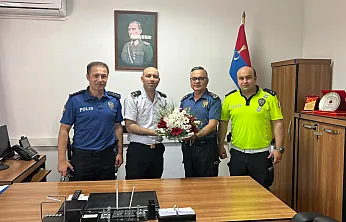 Çarşamba İlçe Emniyetten Jandarma'ya anlamlı ziyaret