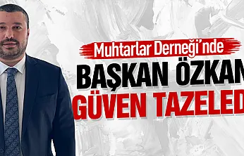 Çarşamba Muhtarlar Derneği'nde Başkan Özkan'la devam