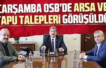 Çarşamba OSB Yönetim kurulu toplantısı gerçekleştirildi