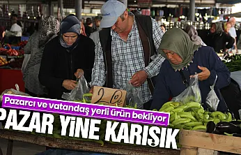 Çarşamba pazarında fiyatlar vatandaşı ikiye böldü