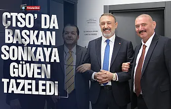 Çarşamba TSO'da Ayhan Sonkaya yeniden başkan