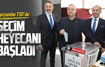 Çarşamba TSO'da üyeler sandık başına gidiyor