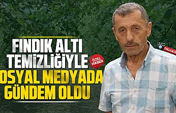 Çarşambalı üreticinin bahçesi sosyal medyayı salladı