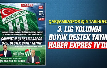 Çarşambaspor için tarihi gece