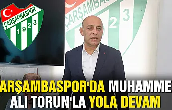 Çarşambaspor toplantısından Muhammed Ali Torun çıktı