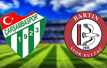 Çarşambaspor ve Bartınspor 16. Kez Karşı Karşıya