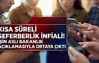 Cep Telefonlarına Gelen Seferberlik Mesajları Sosyal Medyayı Salladı