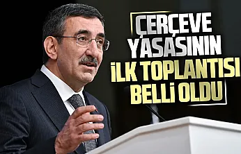 Çerçeve yasasının ilk toplantısı 24 Ağustos Pazartesi günü