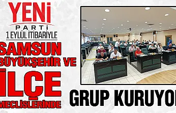 CHP'den istifalar sonrası flaş gelişme YENİ Parti Samsun meclislerinde