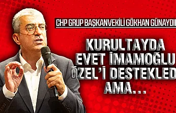 CHP Grup Başkanvekili Gökhan Günaydın Samsun'da konuştu