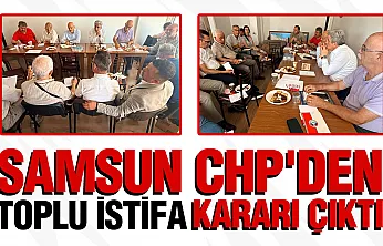 CHP Samsun'da İstifa Depremi: Yeni Yol Haritası Belli Oldu