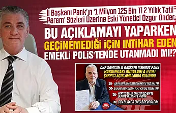 CHP Samsun'da Pank'a bir tepki daha 'Bu açıklama partiden ihraç sebebidir'