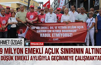 CHP ve DİSK Emekli-Sen'den ortak tepki: 'Emekli, dul ve yetim açlık sınırının altında yaşamaya mahkum ediliyor'