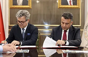 Çiçekyazı barajında imzalar atıldı