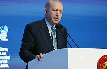 Cumhurbaşkanı Erdoğan 3. Küresel İslami Ekonomi Zirvesi'nde