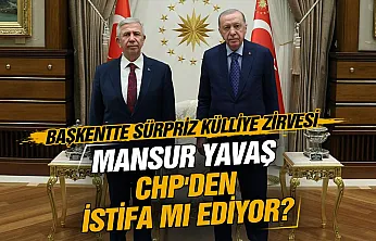Cumhurbaşkanı Erdoğan ile Mansur Yavaş görüştü