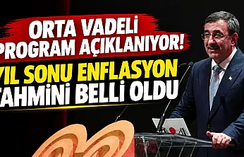 Cumhurbaşkanı Yardımcısı Cevdet Yılmaz, Orta Vadeli Programı açıklıyor