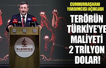 Cumhurbaşkanı Yardımcısı Yılmaz deprem ve terör bilançosunu paylaştı