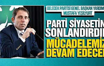 Davutoğlu'nun Kararı Sonrası İlk Açıklama Mustafa Yeşilyurt'tan geldi