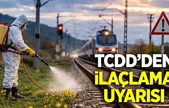 Demiryolu hattında ilaçlama uyarısı: Samsun güzergâhında 15 günlük dikkat çağrısı