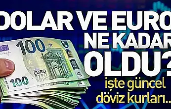 Dolar ve Euro yeni haftaya nasıl başladı?