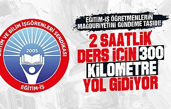 Eğitim-İş Samsun'dan öğretmen mağduriyetlerine tepki!