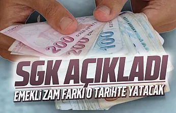 Emeklinin beklediği zam ödemesi açıklandı