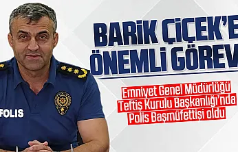Emniyet Müdürü Barik Çiçek'in rütbesi yükseldi! Yeni görevi belli oldu