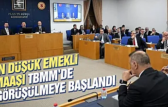 En düşük emekli aylığını artıran kanun teklifi komisyonda görüşülmeye başlandı