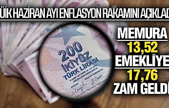 Enflasyon rakamları açıklandı Memur ve Emekli Zamları Belli Oldu