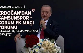 Erdoğan'dan Gençlik buluşmasında gülümseten futbol yorumu