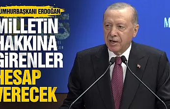 Erdoğan'dan sert mesaj: Kim milletin emanetine musallat olursa AK Parti ona musallat olur
