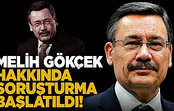 Eski ABB Başkanı Melih Gökçek hakkında soruşturma başlatıldı