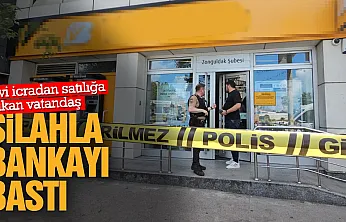 Evi icradan satışa çıkan vatandaş silahına sarıldı