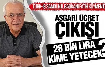 Fatih Köymen'den asgari ücret tepkisi