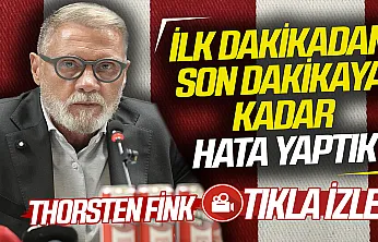 Fink'ten 5-1'lik yenilgi sonrası: 'Geldiğimden beri en zor günüm'
