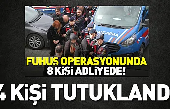 Fuhuş operasyonunda 4 kişiye tutuklama