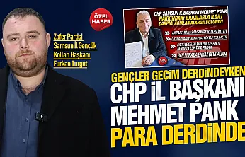 Furkan Turgut'tan AK Partili eski bakan ve CHP il başkanı Pank'a zehir zemberek aciklama
