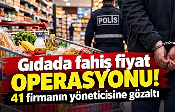 Gıda tedarik firmalarına operasyon