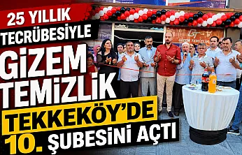 Gizem Temizlik Samsun Tekkeköy'de hizmete açıldı