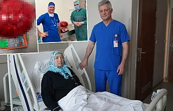 Görenler kilo aldı sandı, karnından 10,5 kiloluk dev kitle çıkarıldı