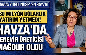 Havva Yurdunuseven Bayzat , 'Kenevir Umudu Hüsranla Bitti'