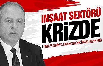 Hüseyin Talak, 'Sektörde ciddi olarak bir kriz ortamı var'