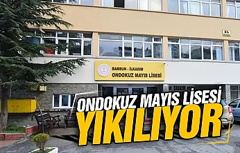 İbrahim Özkaptan '19 Mayıs Lisesi yıkılıyor ama taşınacağı yer sorunlu'