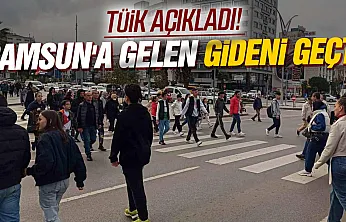 İç göçte Samsun'un nüfusu güçlendi