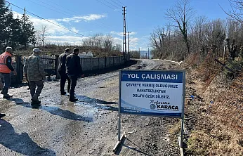 İlçede yol seferberliği devam ediyor: Salıpazarı'nda Biçme–Muslubey bağlantı yolunda beton yol çalışmaları sürüyor