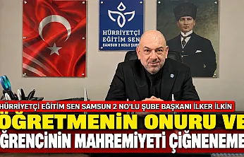 İlker İlkin usulsüz denetimlere tepki gösterdi