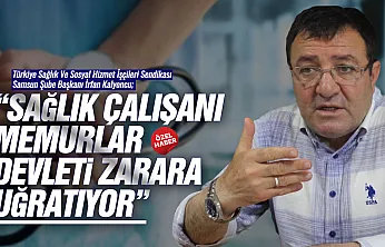 İrfan Kalyoncu, 'Sağlık İşçileri Sendikal Tercihleri Yüzünden Mobbinge Uğruyor'