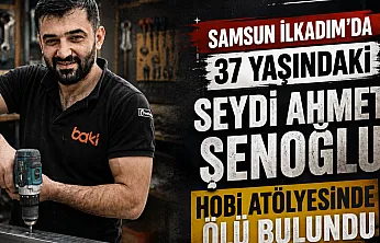 İşe gitmeyince ortaya çıktı: 37 yaşındaki Ahmet Şenoğlu atölyesinde asılı halde bulundu